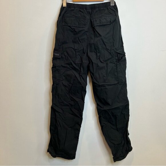 Aritzia Tna Squad Pocket Parachute Cargo Pants Baggy Black - Picture 7 of 10